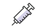 An icon of a syringe
